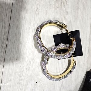 New year sequin earrings